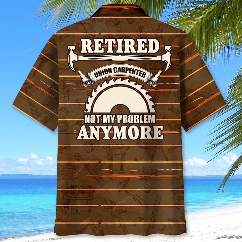 Retired Carpenter Hawaiian Shirt