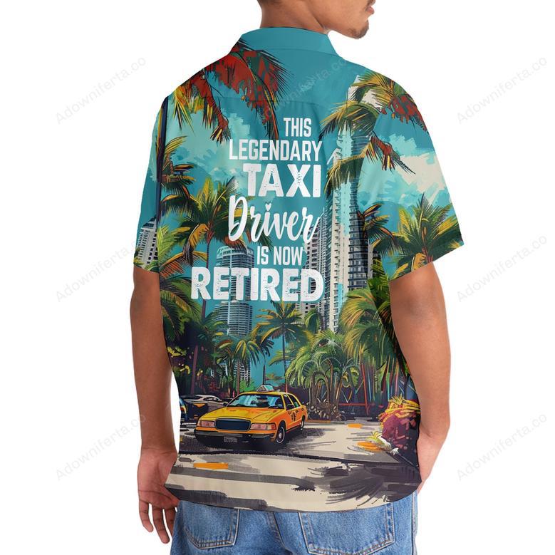 Retired Taxi Driver Hawaiian Shirt