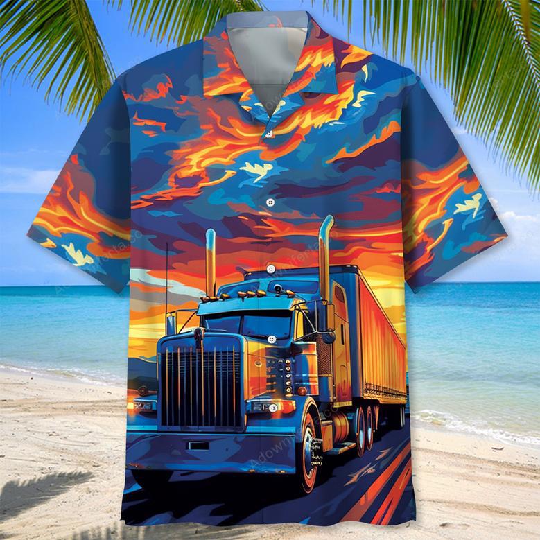 Retired Truck Driver Hawaiian Shirt