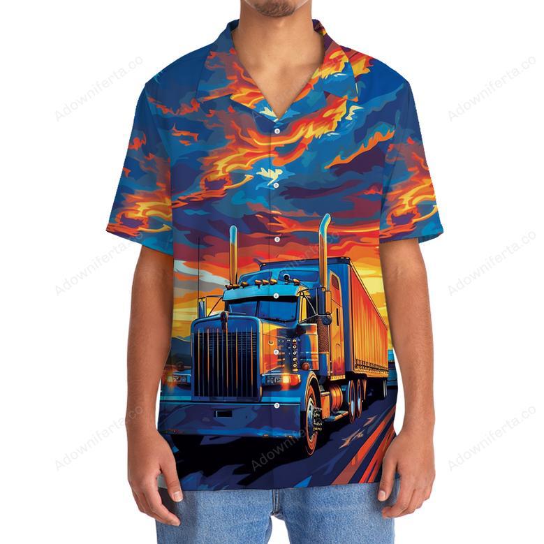 Retired Truck Driver Hawaiian Shirt