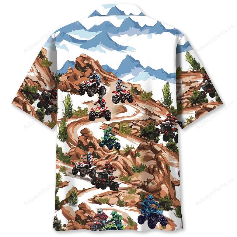 Rocky Mountain ATV Motocross Off Road Hawaiian Shirt