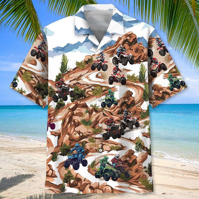 Rocky Mountain ATV Motocross Off Road Hawaiian Shirt