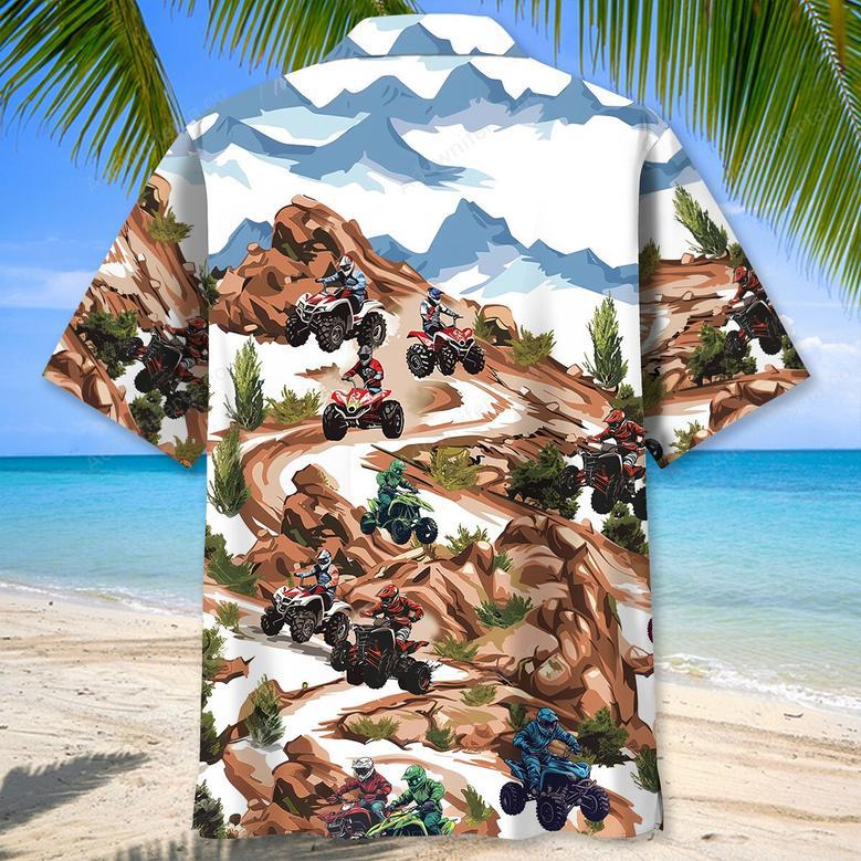 Rocky Mountain ATV Motocross Off Road Hawaiian Shirt