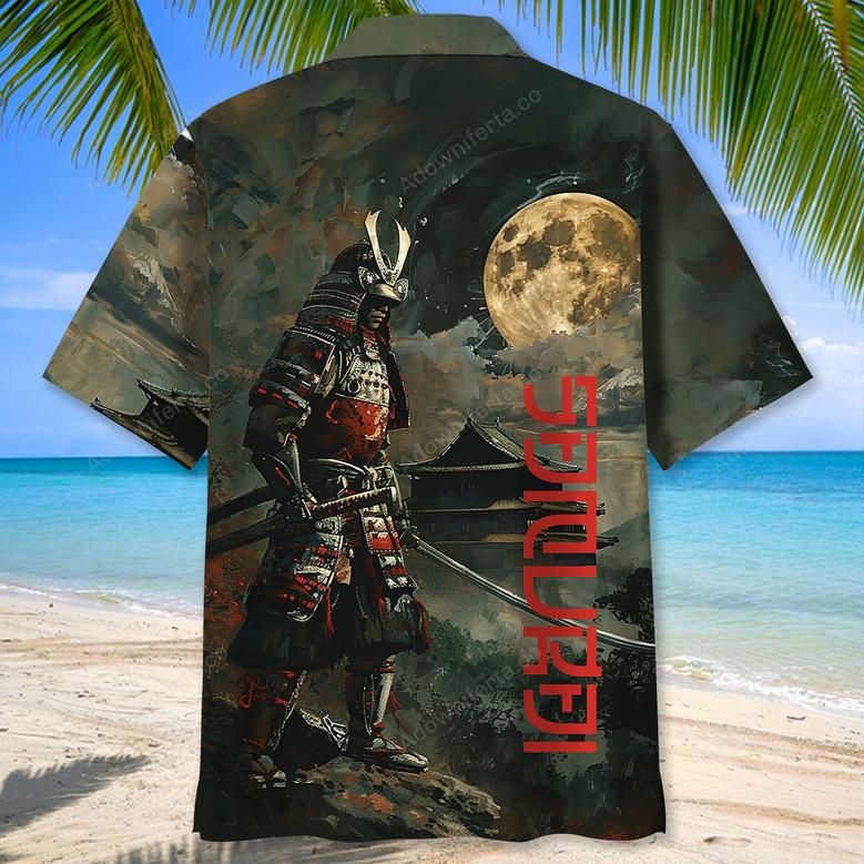 Samurai Warrior Hawaiian Shirt