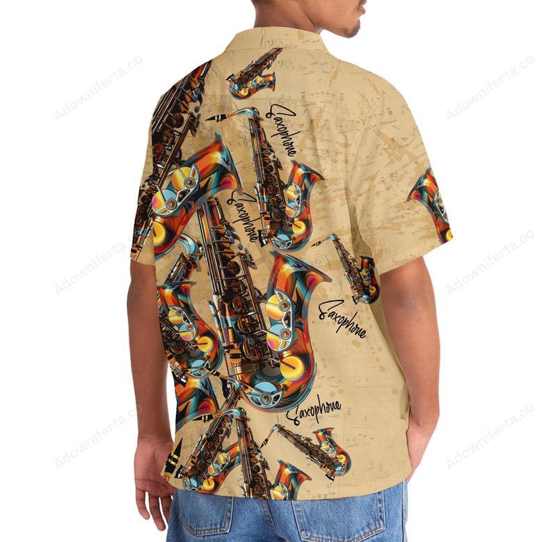 Saxophone Hawaiian Shirt