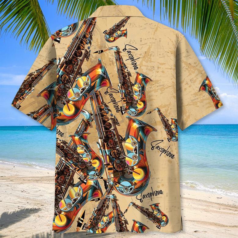 Saxophone Hawaiian Shirt