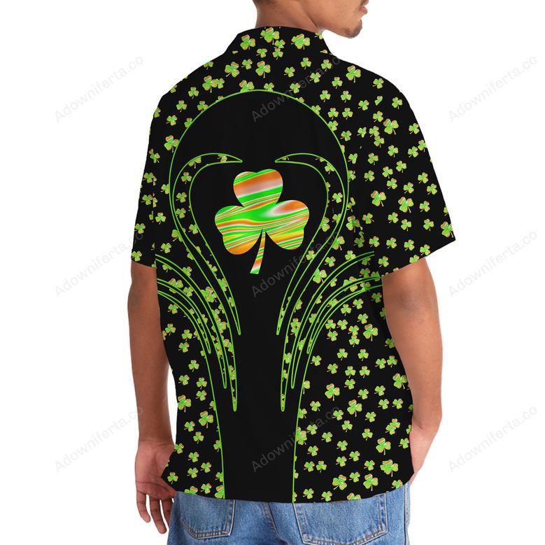 Shamrock Irish St.Patrick Day Hawaiian Shirt