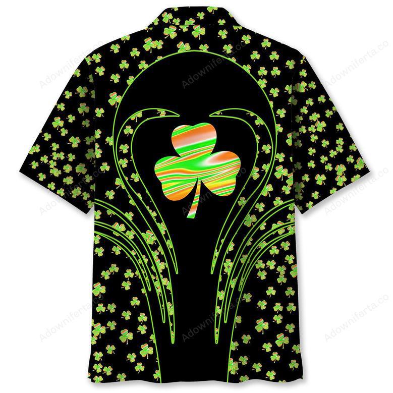 Shamrock Irish St.Patrick Day Hawaiian Shirt