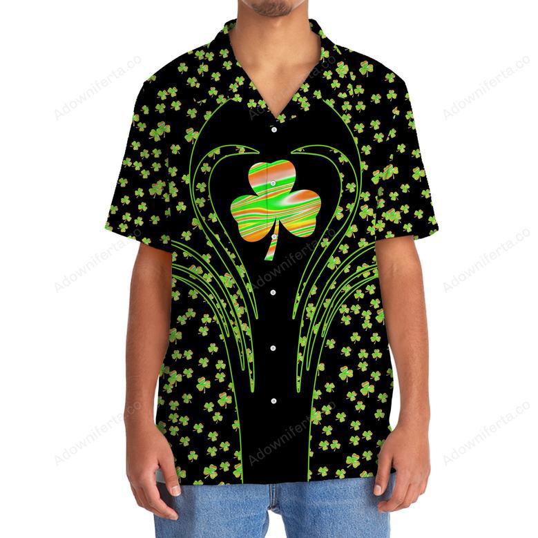 Shamrock Irish St.Patrick Day Hawaiian Shirt