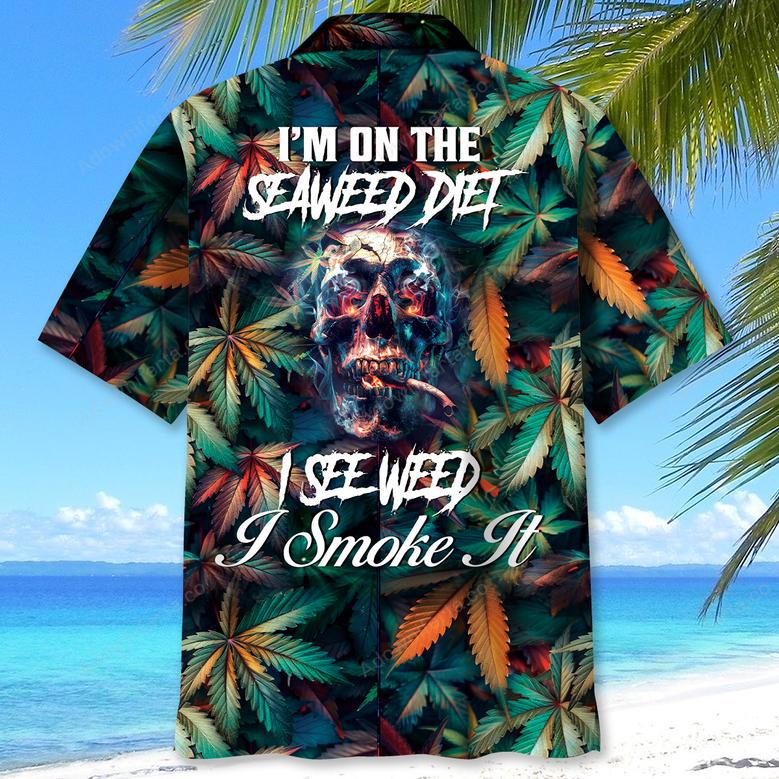 Skull Diet Hawaiian Shirt