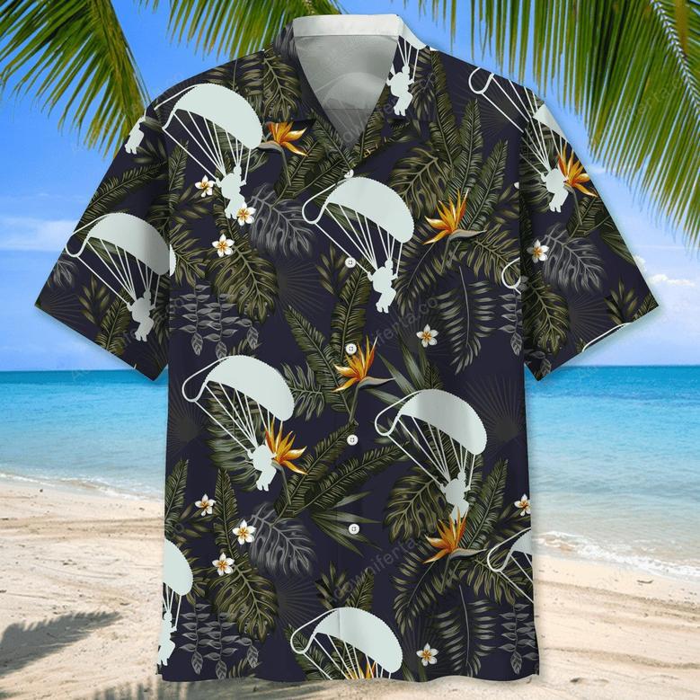 Skydiving Hawaiian Nature Hawaiian Shirt