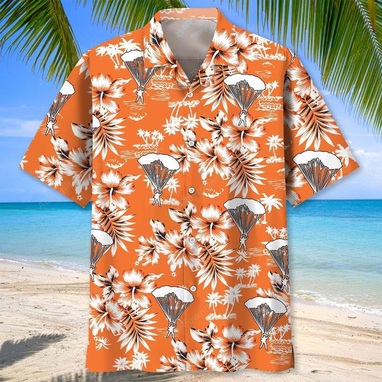 Skydiving Nature Hawaiian Shirt