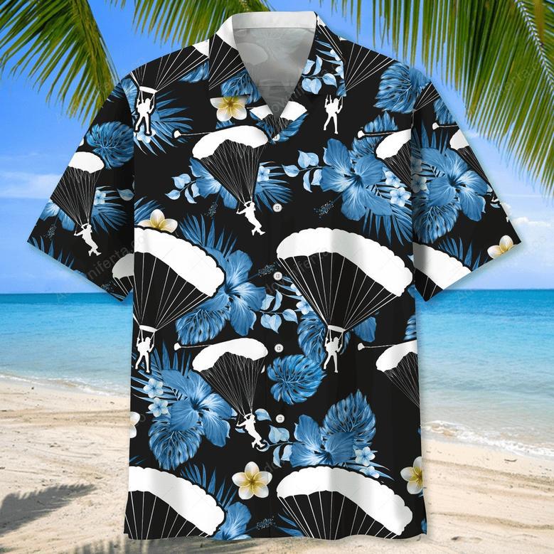 Skydiving Nature Hawaiian Shirt