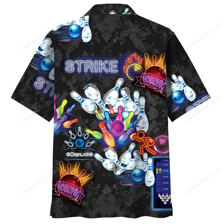 Strike Bowling Hawaiian Shirt