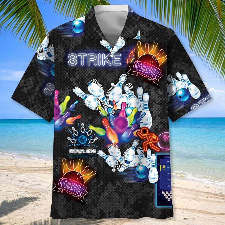 Strike Bowling Hawaiian Shirt