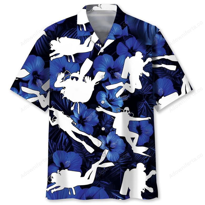 Summer Diver Hawaiian Shirt