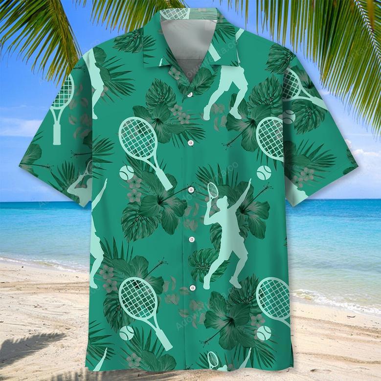 Tennis Kelly Green Hawaiian Shirt