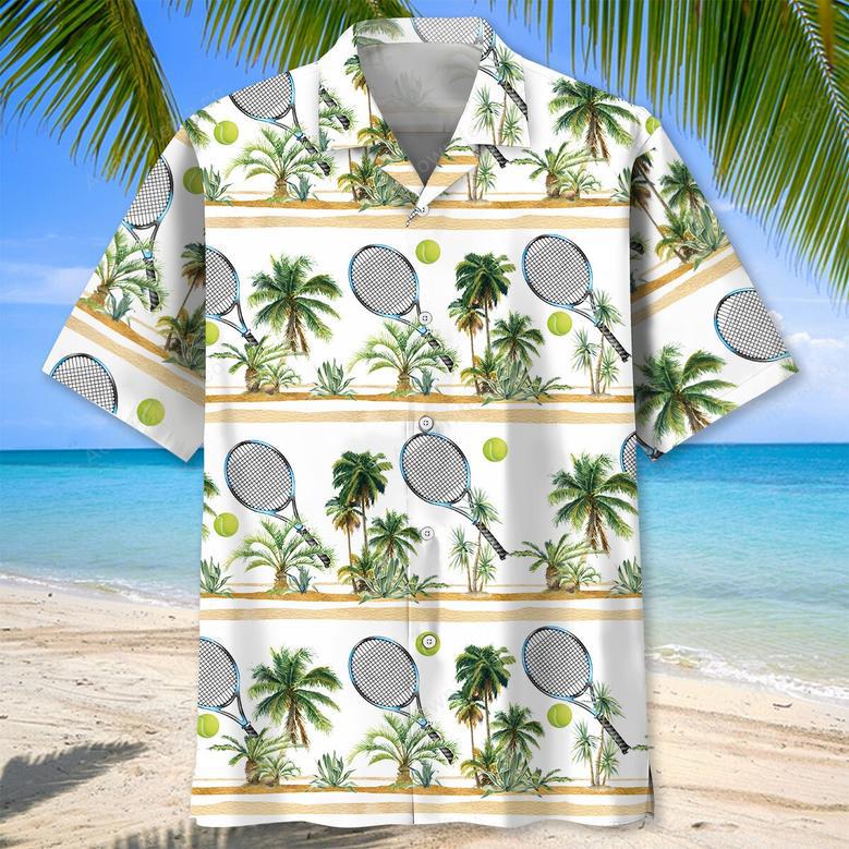 Tennis Tropical Hawaiian Shirt