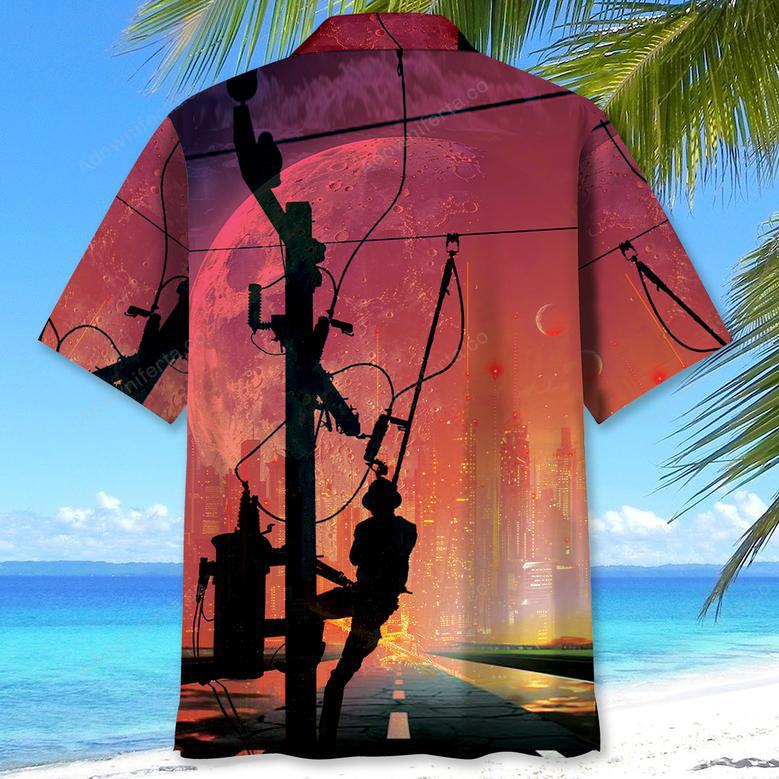 The Last City Of Lineman Hawaiian Shirt