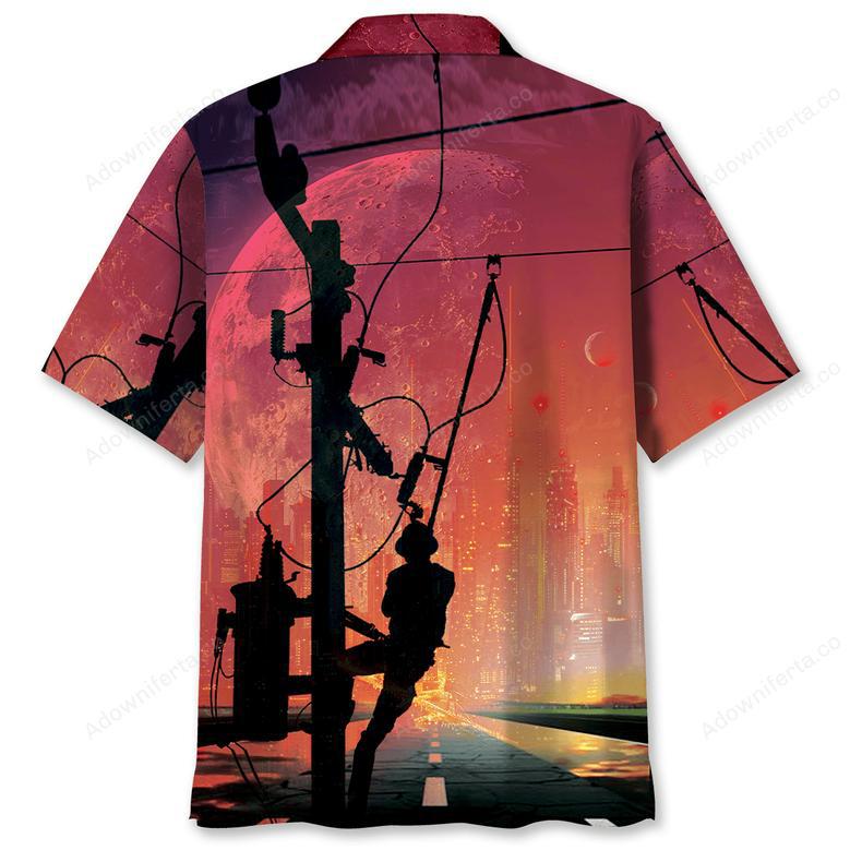 The Last City Of Lineman Hawaiian Shirt