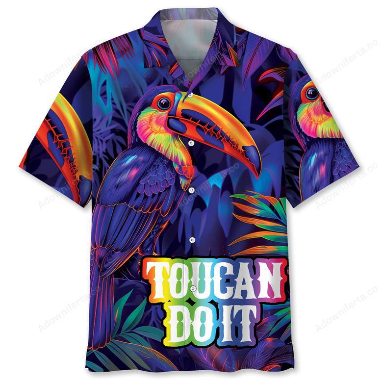 Toucan Do That Rainbow Hawaiian Shirt