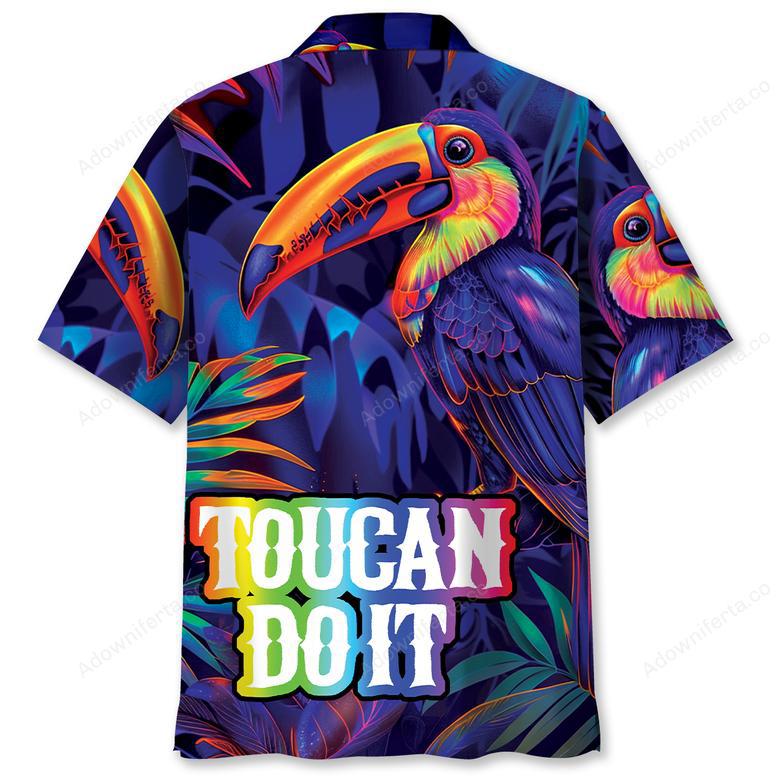 Toucan Do That Rainbow Hawaiian Shirt