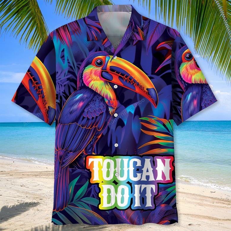 Toucan Do That Rainbow Hawaiian Shirt