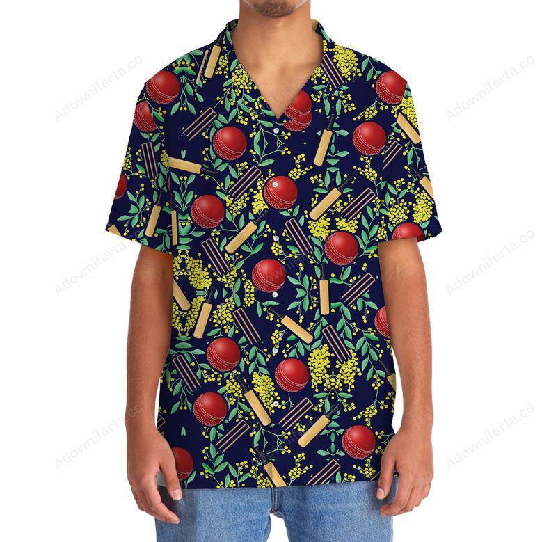 Tropical Colorful Cricket Winner Hawaiian Shirt