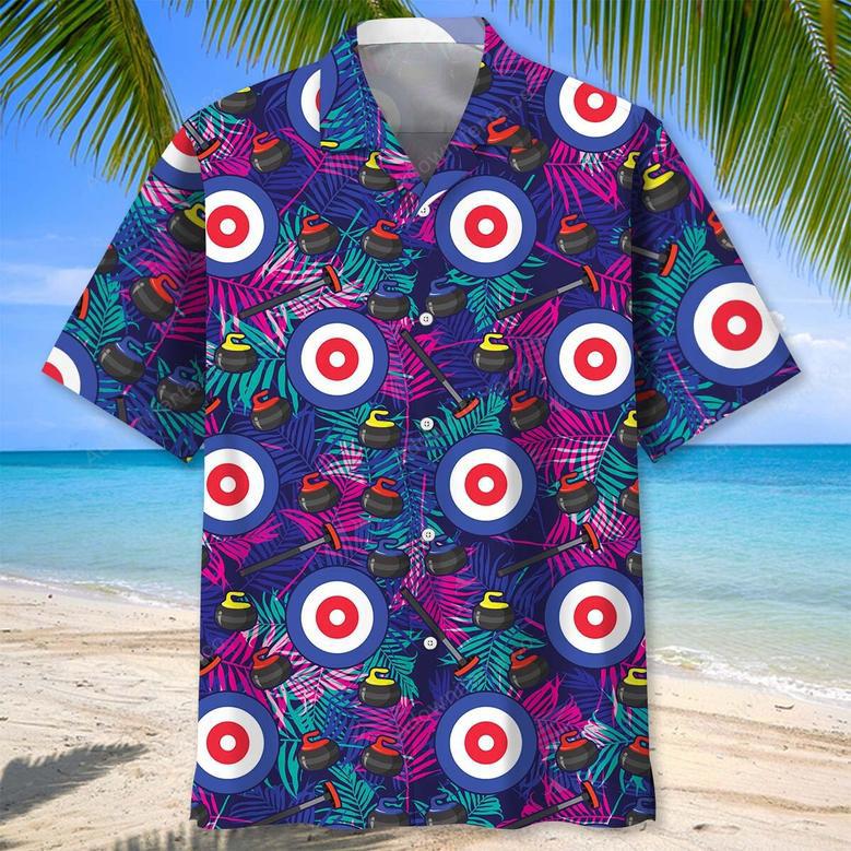 Tropical Curling Hawaiian Shirt Men