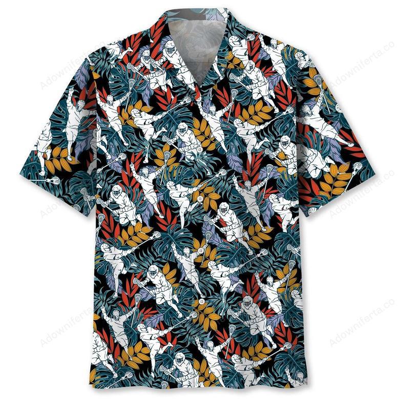 Tropical Lacrosse Hawaiian Shirt