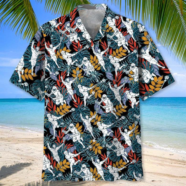 Tropical Lacrosse Hawaiian Shirt