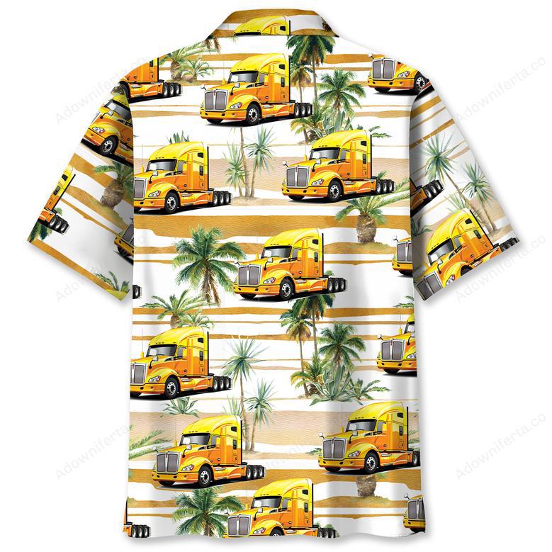 Trucker Tropical Hawaiian Shirt