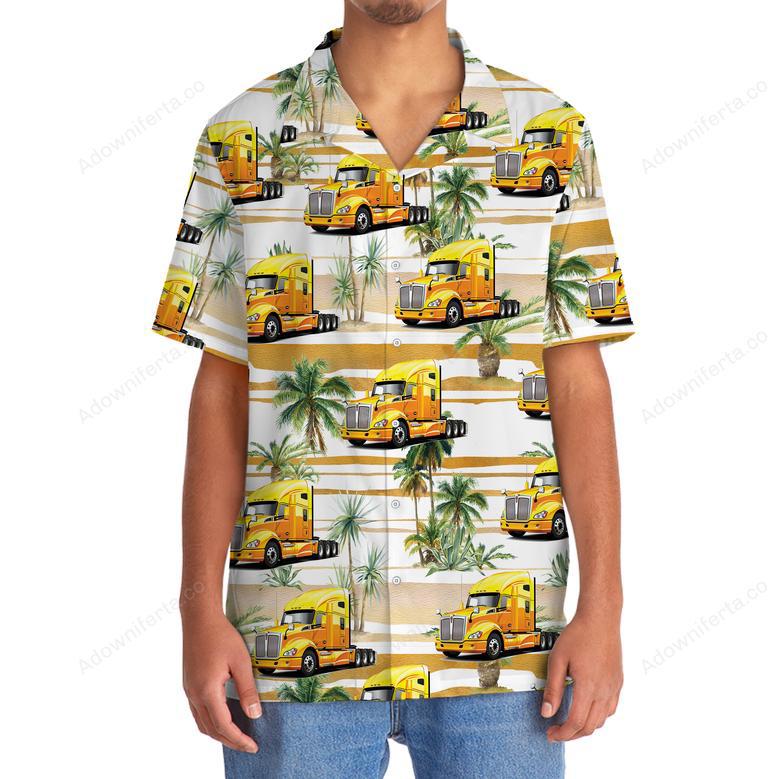 Trucker Tropical Hawaiian Shirt