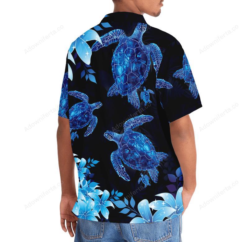 Turtle Hibiscus Hawaiian Shirt