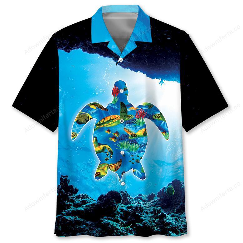 Turtle Ocean Hawaiian Shirt