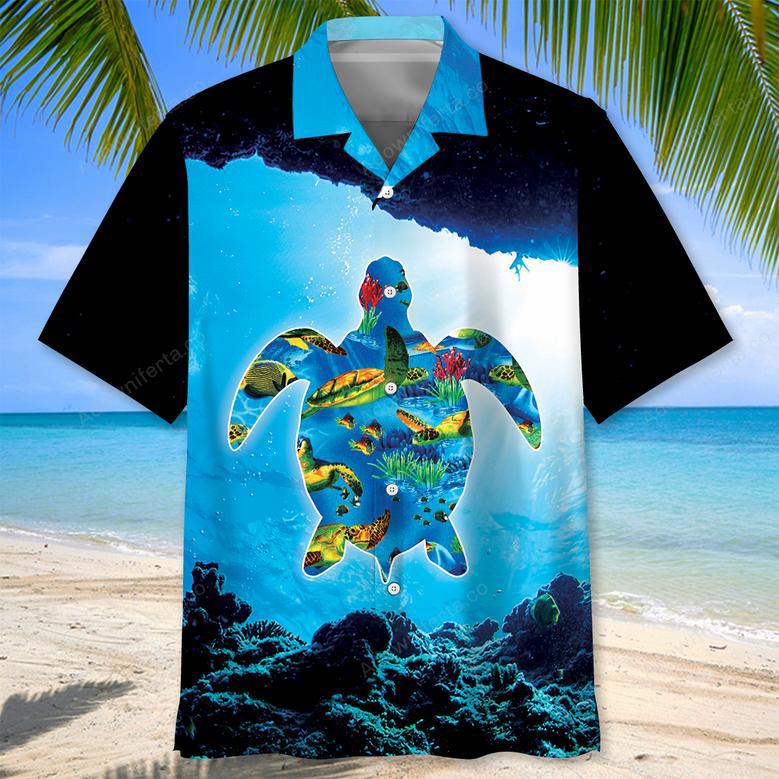 Turtle Ocean Hawaiian Shirt