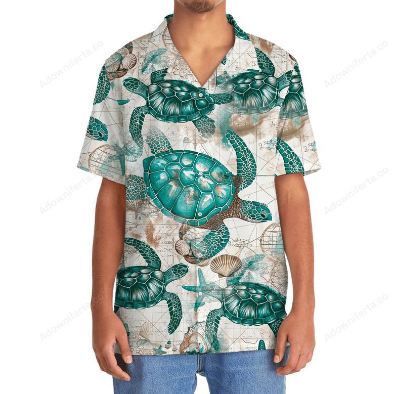 Turtle Vintage Hawaiian Shirt