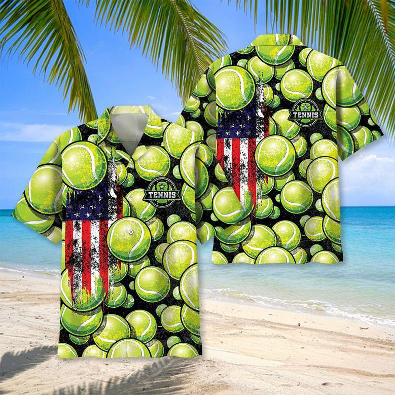 US Tennis Hawaiian Shirt