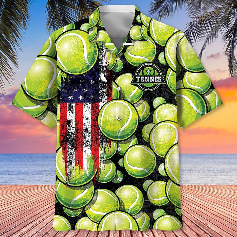 US Tennis Hawaiian Shirt