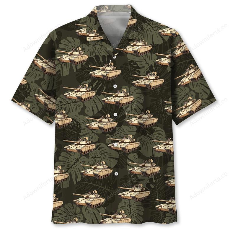 USA Bradley Veteran Hawaiian Shirt