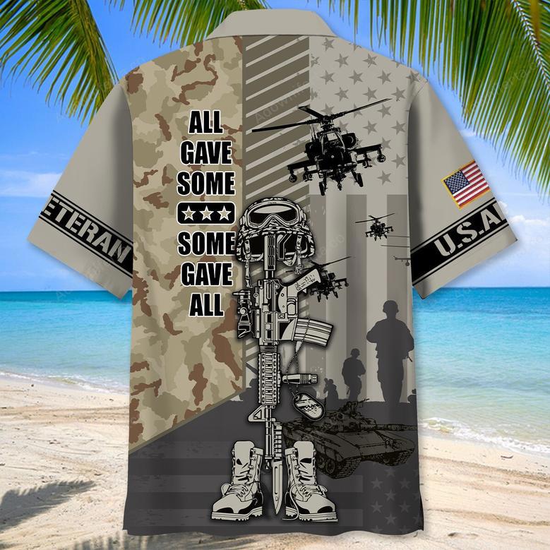 Veteran All Gave Some Some Gave All Hawaiian Shirt