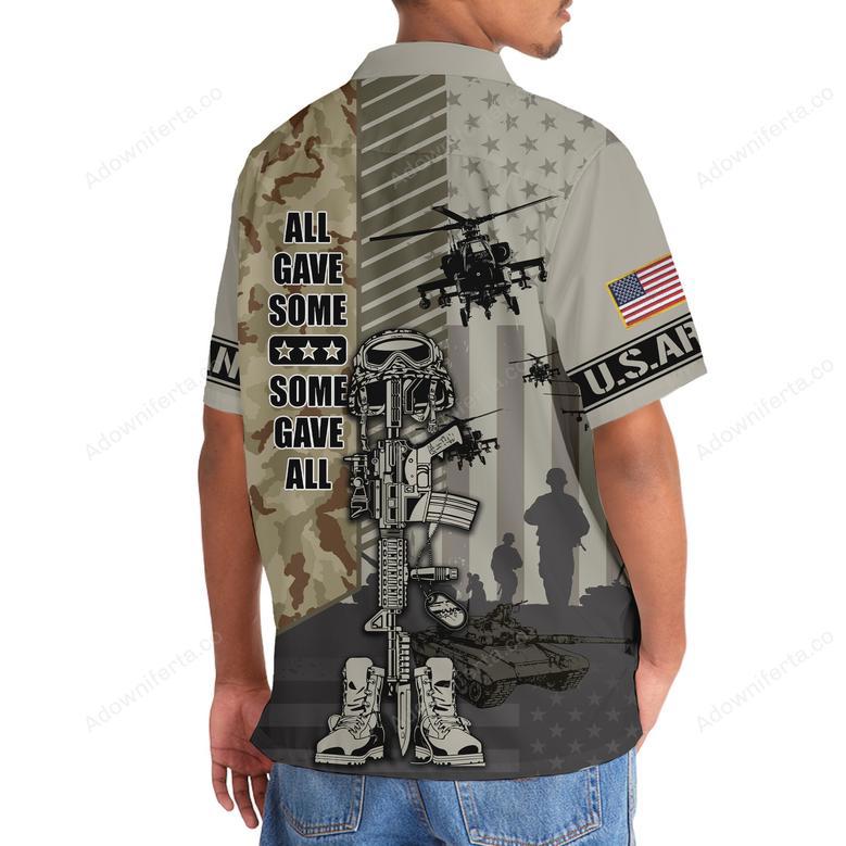 Veteran All Gave Some Some Gave All Hawaiian Shirt