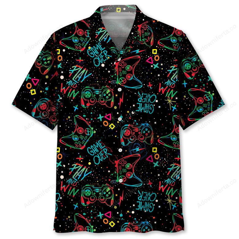 Video Game Christmas Hawaiian Shirt