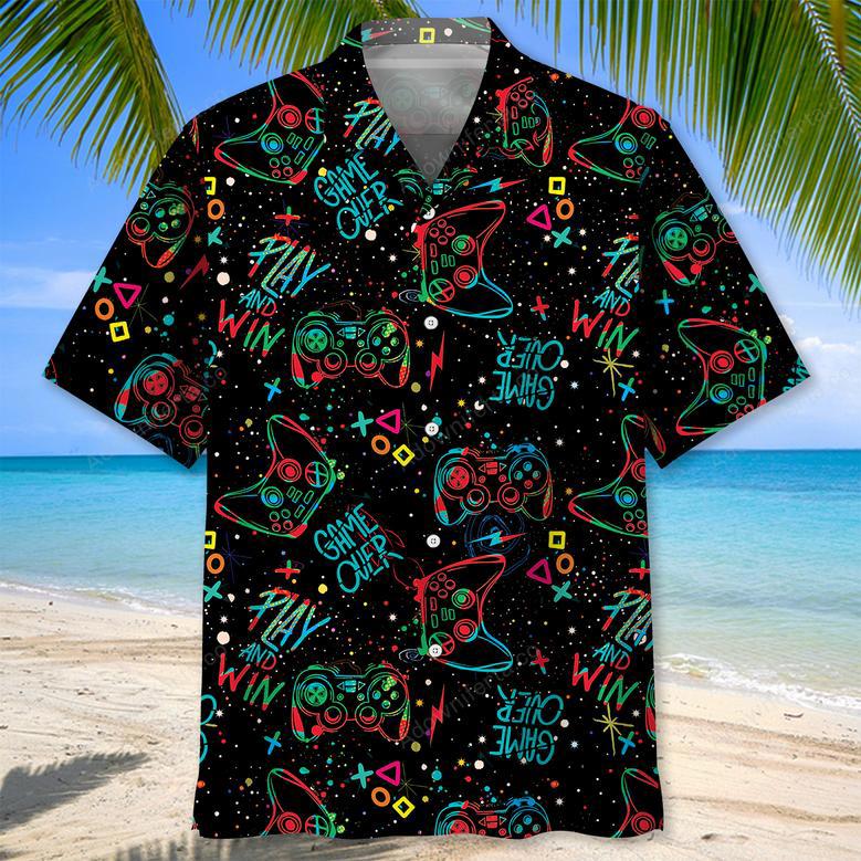 Video Game Christmas Hawaiian Shirt