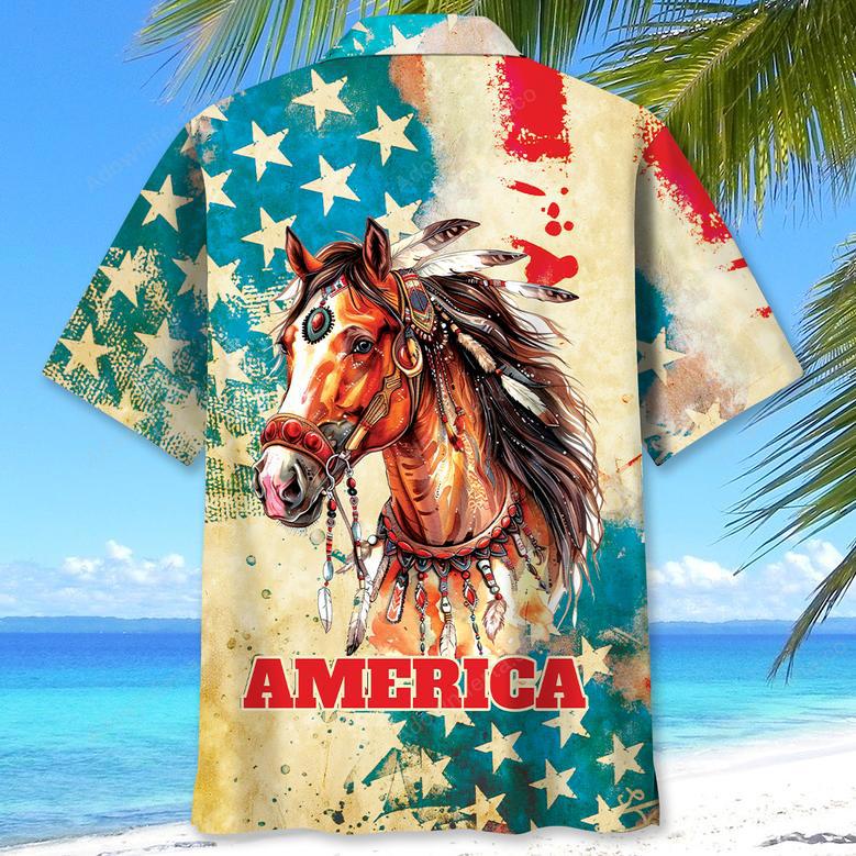 Vintage Horse USA Hawaiian Shirt