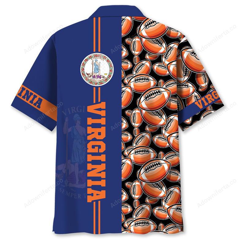 Virginia State Football Hawaiian Shirt