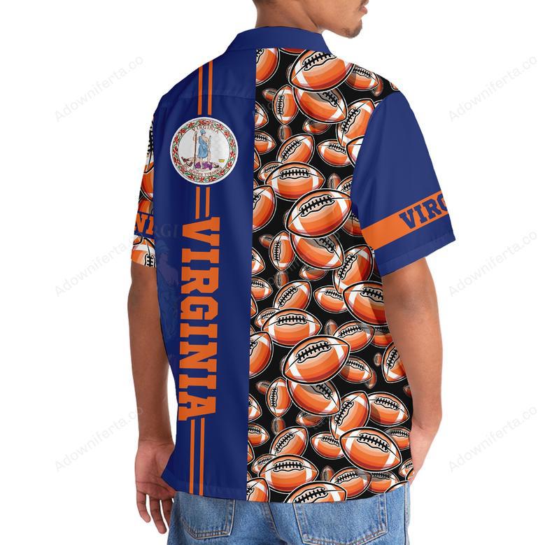 Virginia State Football Hawaiian Shirt