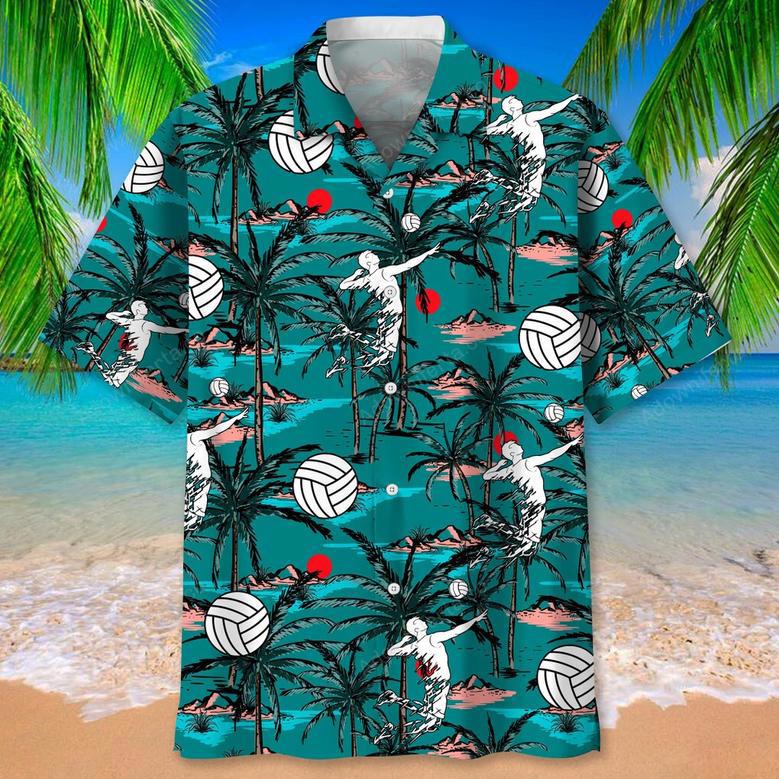 Volleyball Vintage Hawaiian Shirt