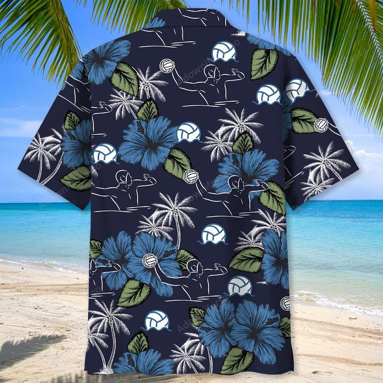 Water Polo Blue Nature Hawaiian Shirt