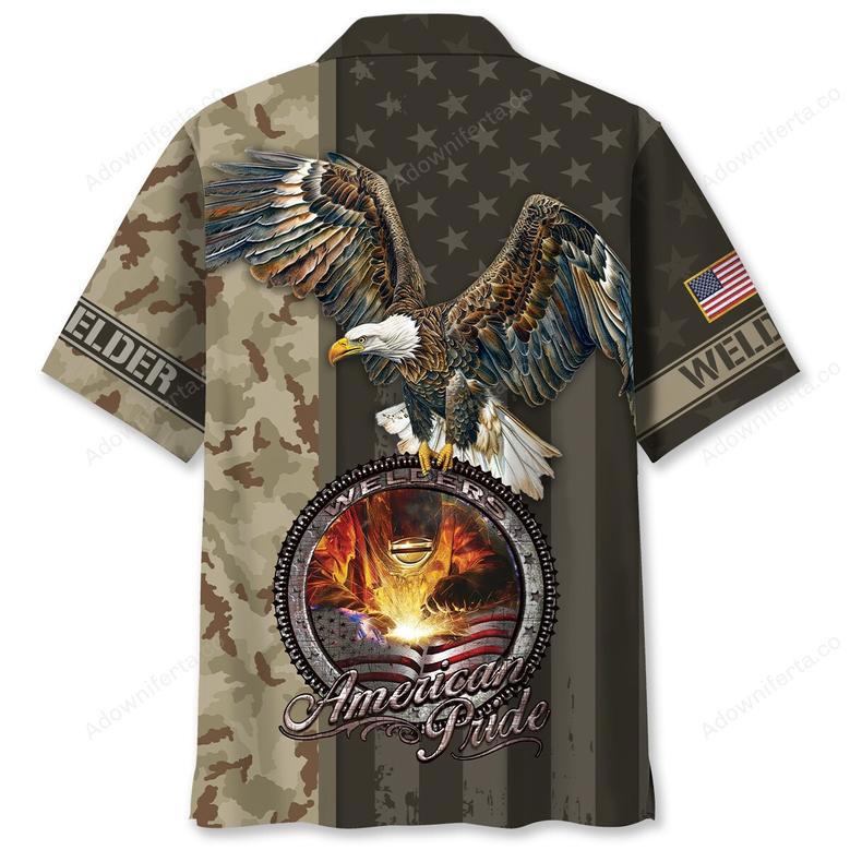 Welder American Pride Hawaiian Shirt